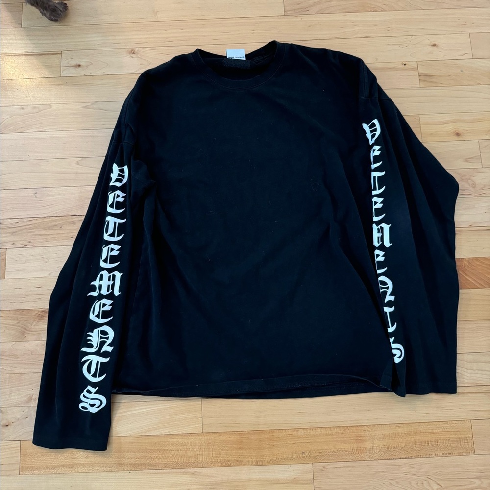 Vetements Gothic Longsleeve